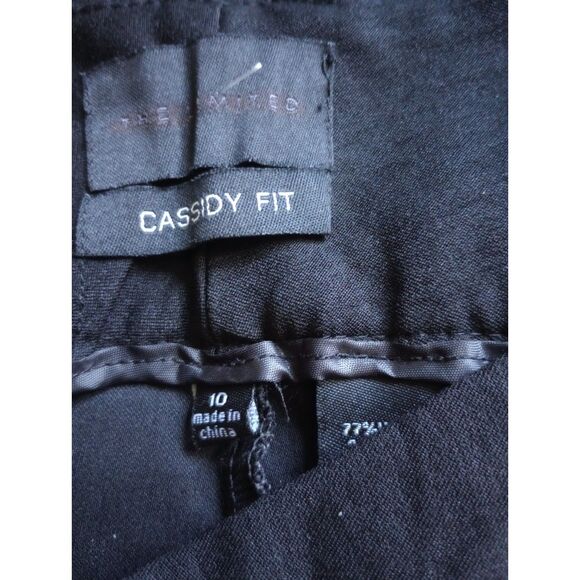 The Limited, Cassidy Fit Women's Size 10 Black Capris - Picture 6 of 8